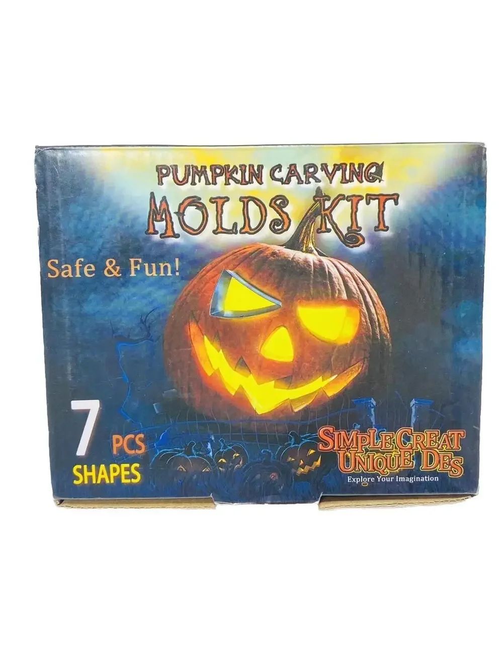 Pumpkin Carving Mold Kit - New
